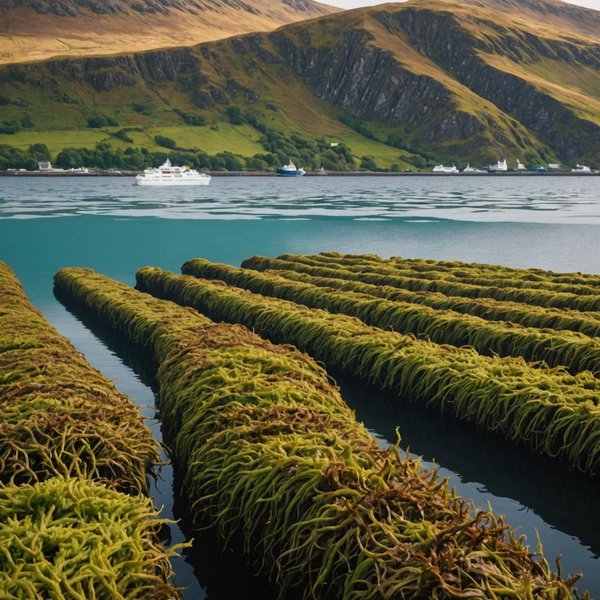 Peut-on trouver une croisière qui propose des visites de fermes d'algues en Écosse?