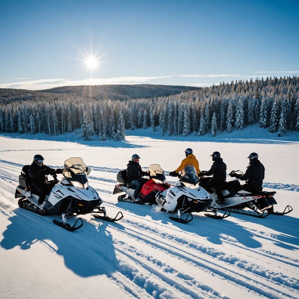 Peut-on trouver une location de vacances en Suède avec des excursions en motoneige et des cours de survie?