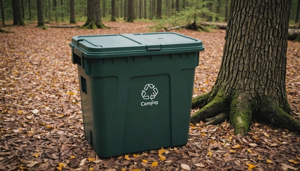 Tout savoir sur la poubelle camping idéale